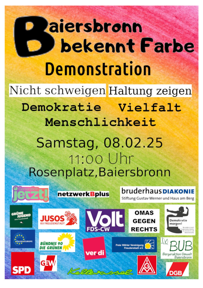 Baiersbronn Demo 2025