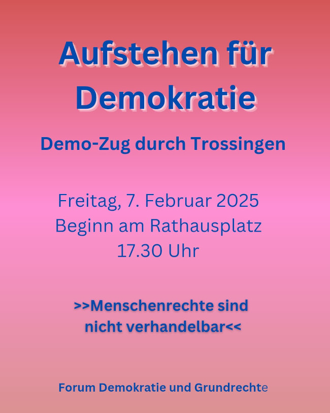 Demo Trossingen